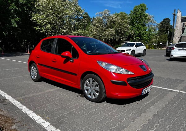 Peugeot 207 cena 10650 przebieg: 173000, rok produkcji 2007 z Warszawa małe 172